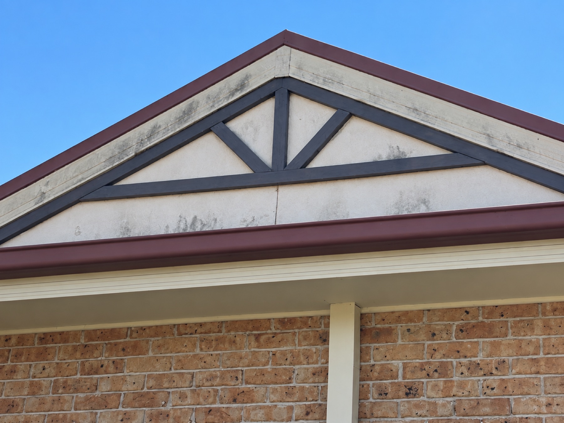 Residential gable maintenance
